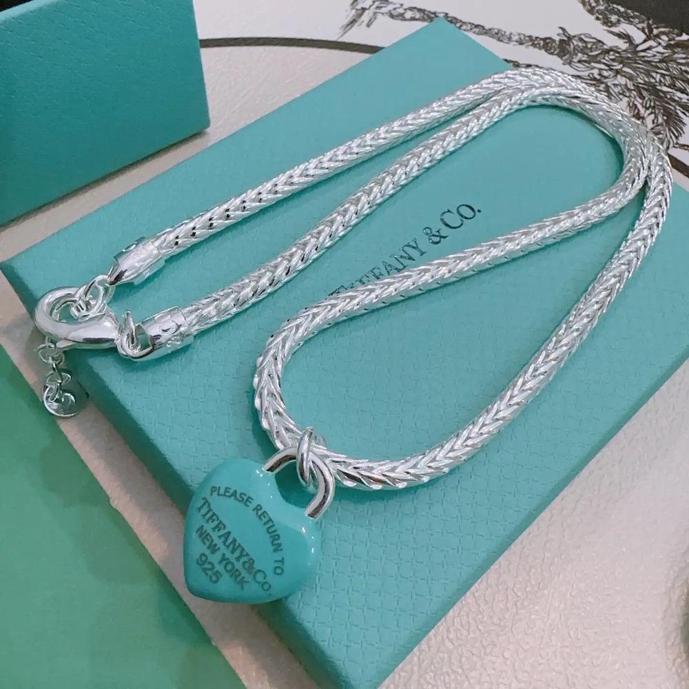Tiffany & Co. Heart Key Necklace